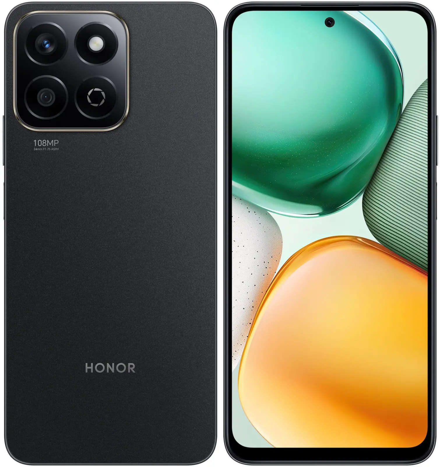 Смартфон Honor X7C 8/128 Гб Полночный черный
