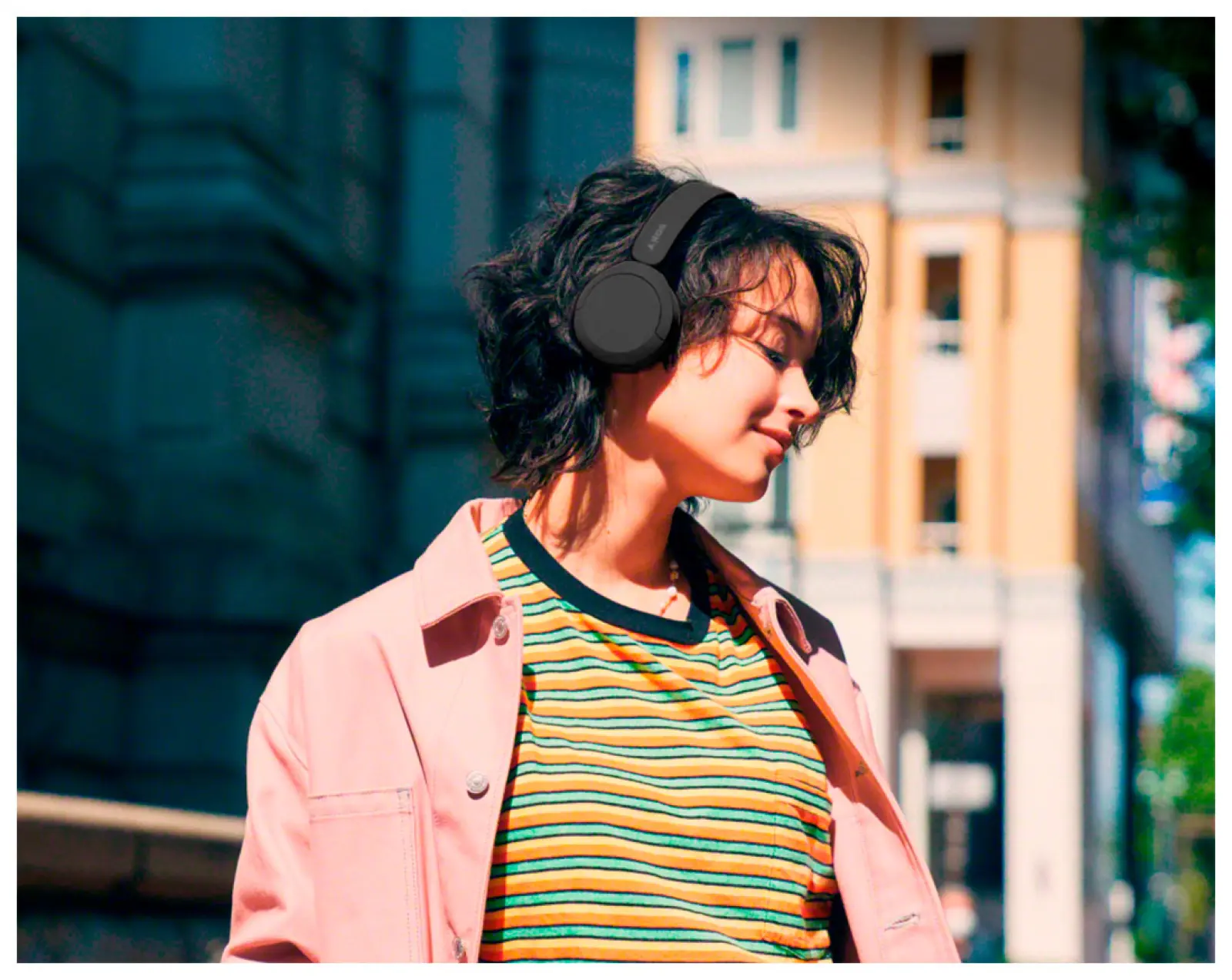 Беспроводные накладные наушники Sony WH-CH520 Black