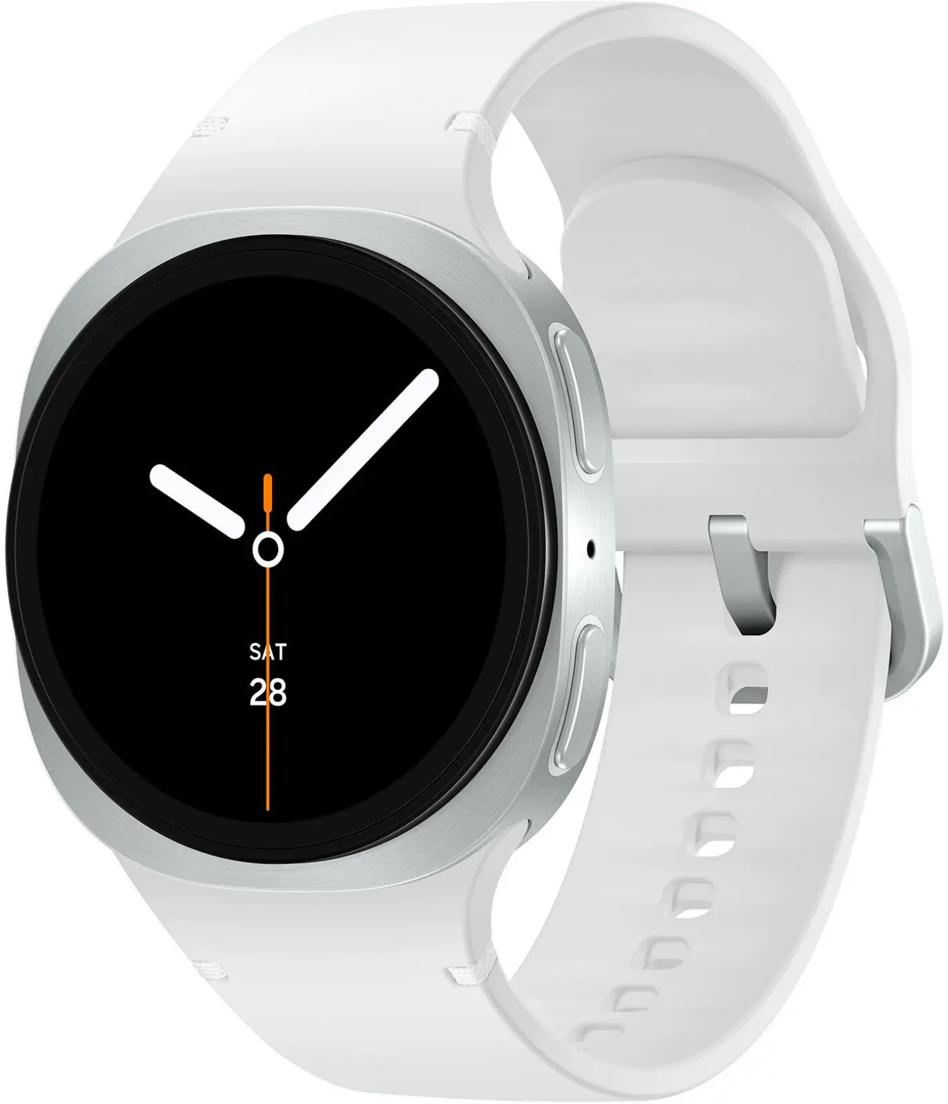 Умные часы Samsung Galaxy Watch 8 LTE 40 мм 1.34 Super AMOLED серебристый (SM-L325FZSACAU)