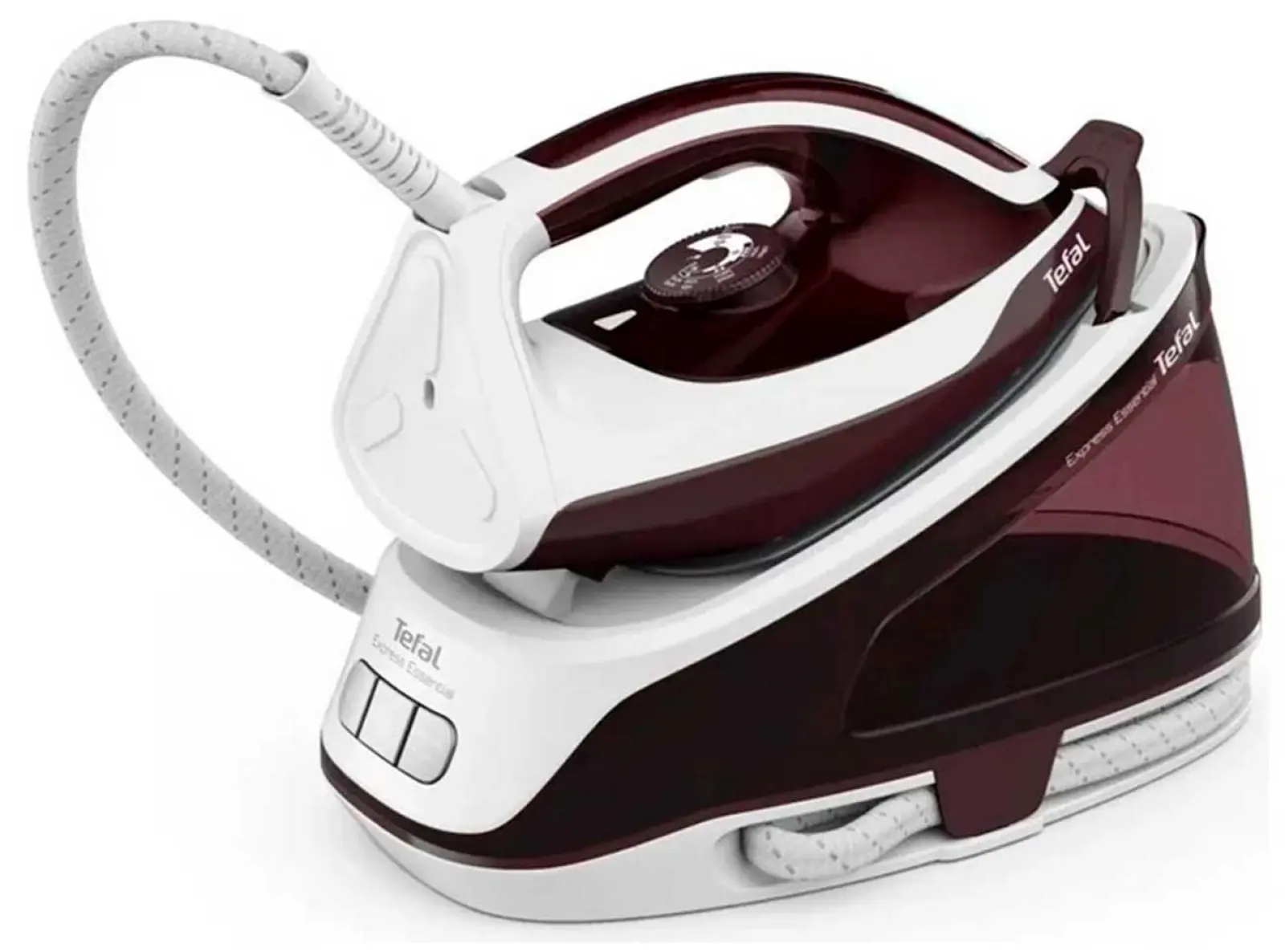 Парогенератор Tefal Express Essential SV6120E0, 5,5 бар, бордовый