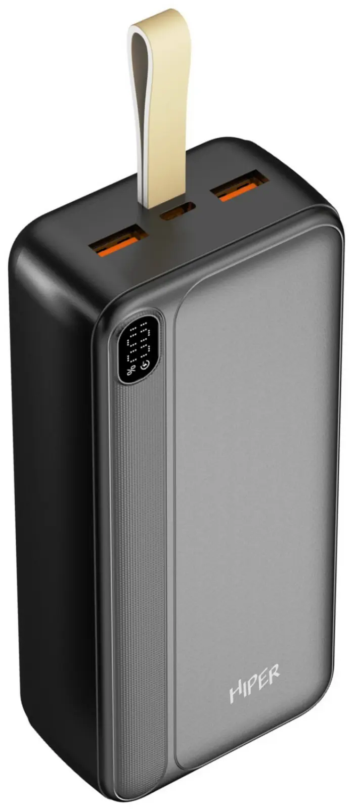 Внешний аккумулятор Hiper PRO 3XL PowerBank, черный, 30000 мАч, быстрая зарядка