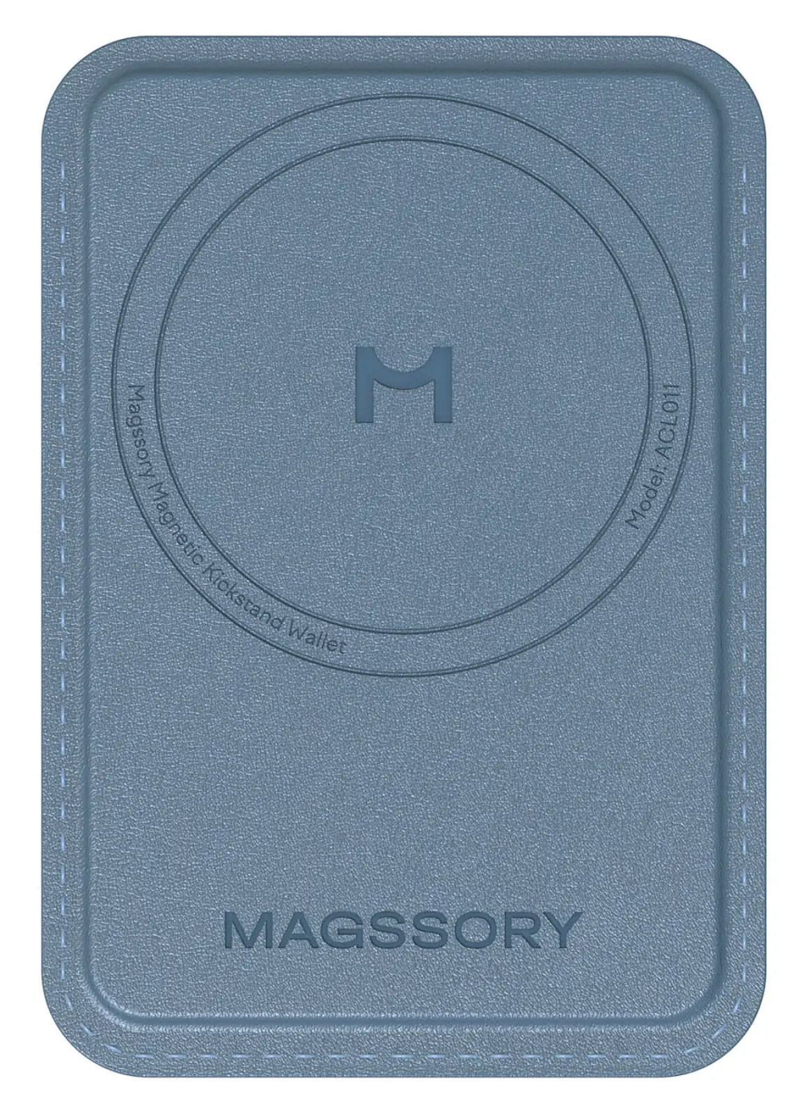 Кошелек-кардхолдер Magssory Duo, c подставкой и магнитами, совместимый с MagSafe, cobalt (ACL011c)