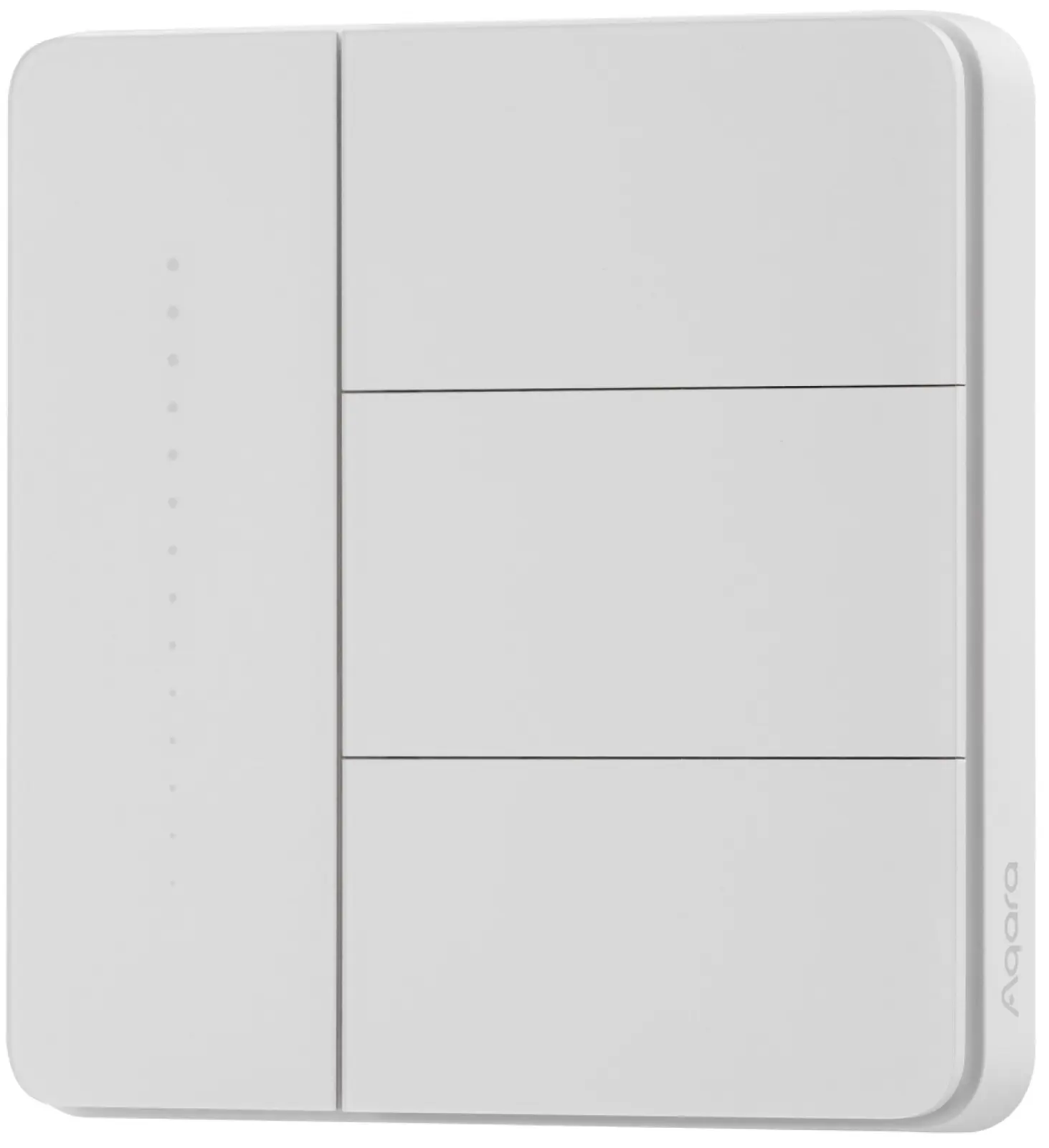 Умный выключатель Aqara Z1 Pro ZNQBKG44LM, 3-х кл., белый (ZNQBKG44LM_WH)