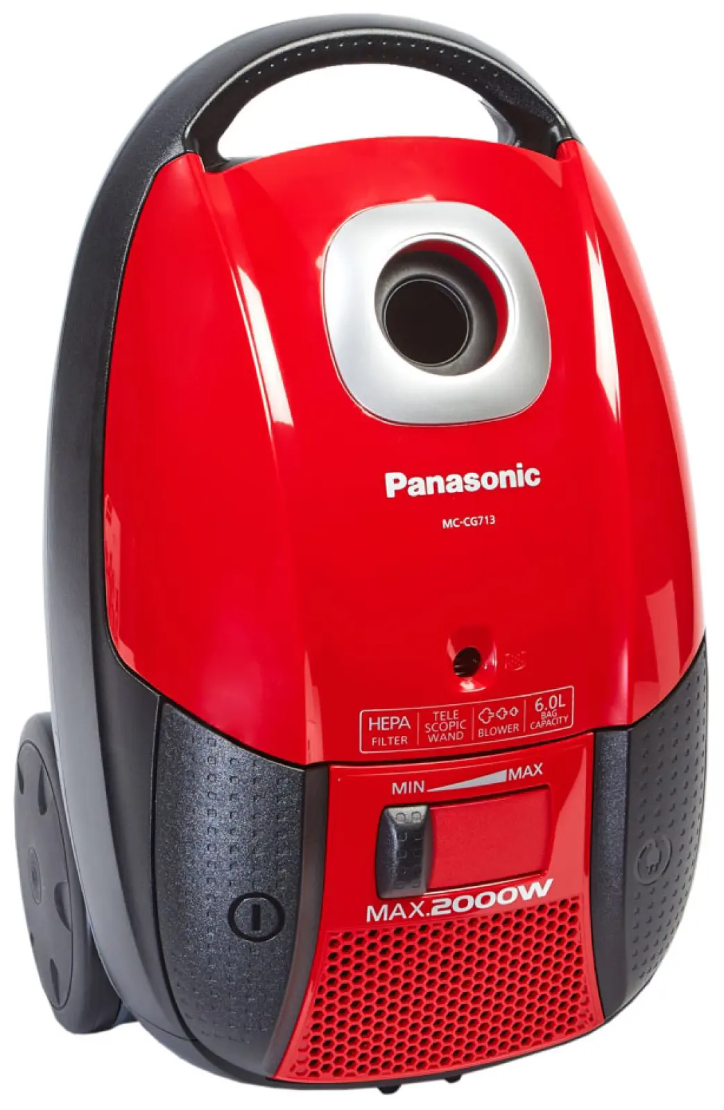 Пылесос напольный Panasonic MC-CG713R149 красный