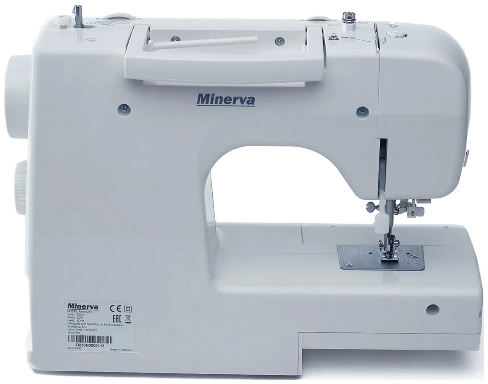 Швейная машина Minerva Next 421А, белая (N-421А)