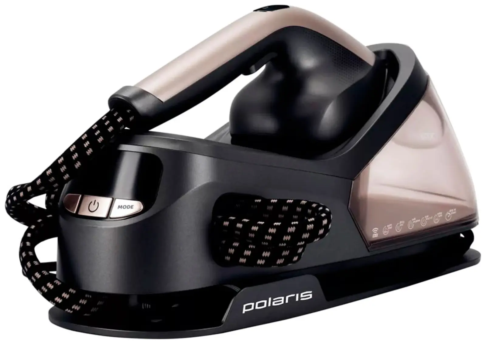 Парогенератор Polaris PSS 2002K X-Steam PRO WIFI IQ Home, черный/золотой