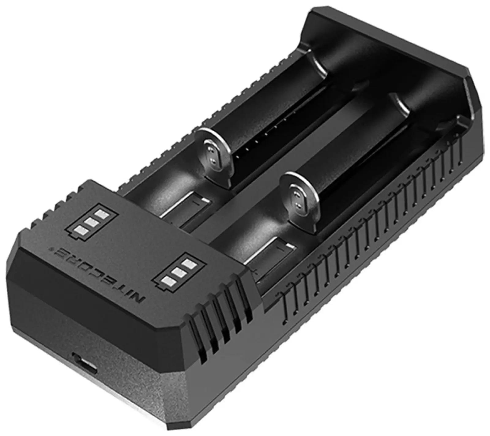 Зарядное устройство Nitecore UI2 18650/21700 на 2*АКБ Intellicharge V2 Совместим с Li-ion и IMR аккумуляторами с автоматическим определением
