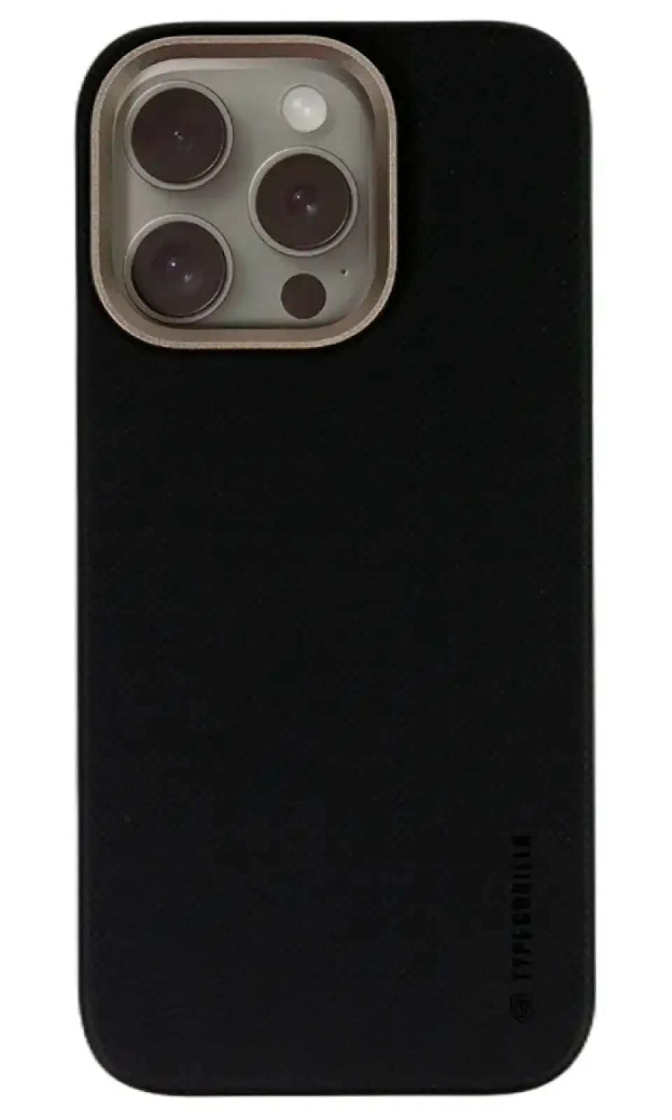Чехол с магнитным покрытием Type Gorilla 600D Air Aramid Fiber iPhone16 pro, Black (BL-TG006-IP16P-600D-A-BK)