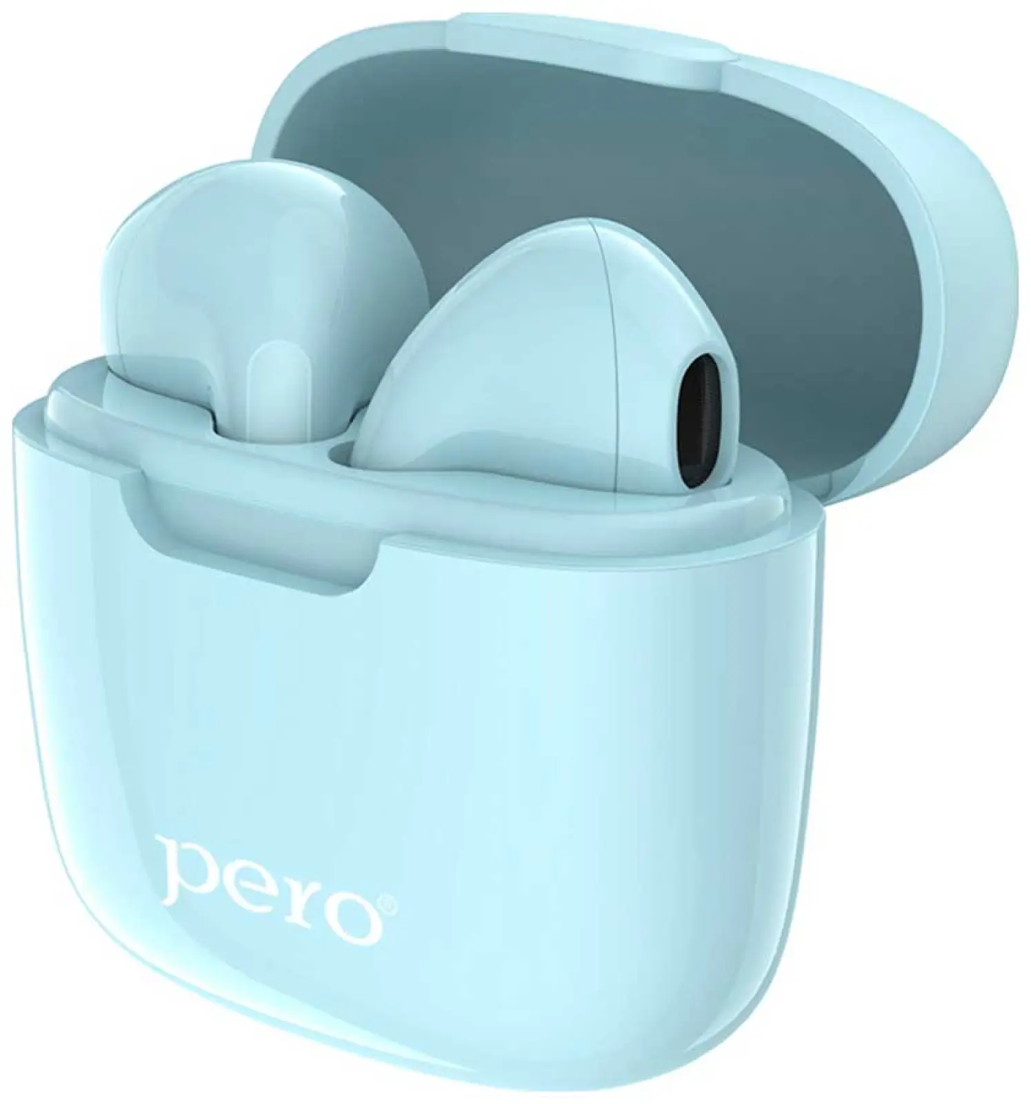 Беспроводные наушники Pero TWS05 COLORFUL, Light Blue