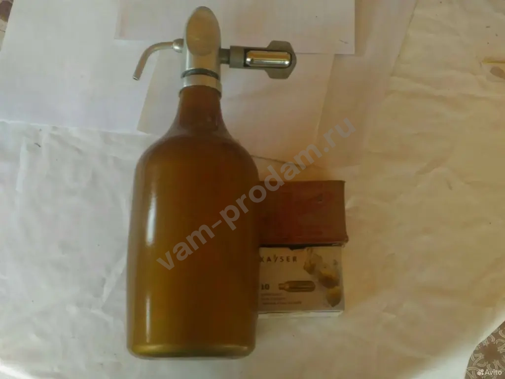 Сифон для газирования воды СССР