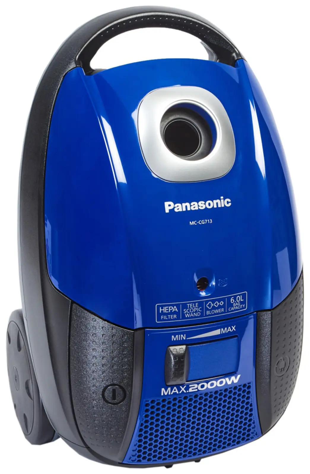 Пылесос напольный Panasonic MC-CG713A149 синий