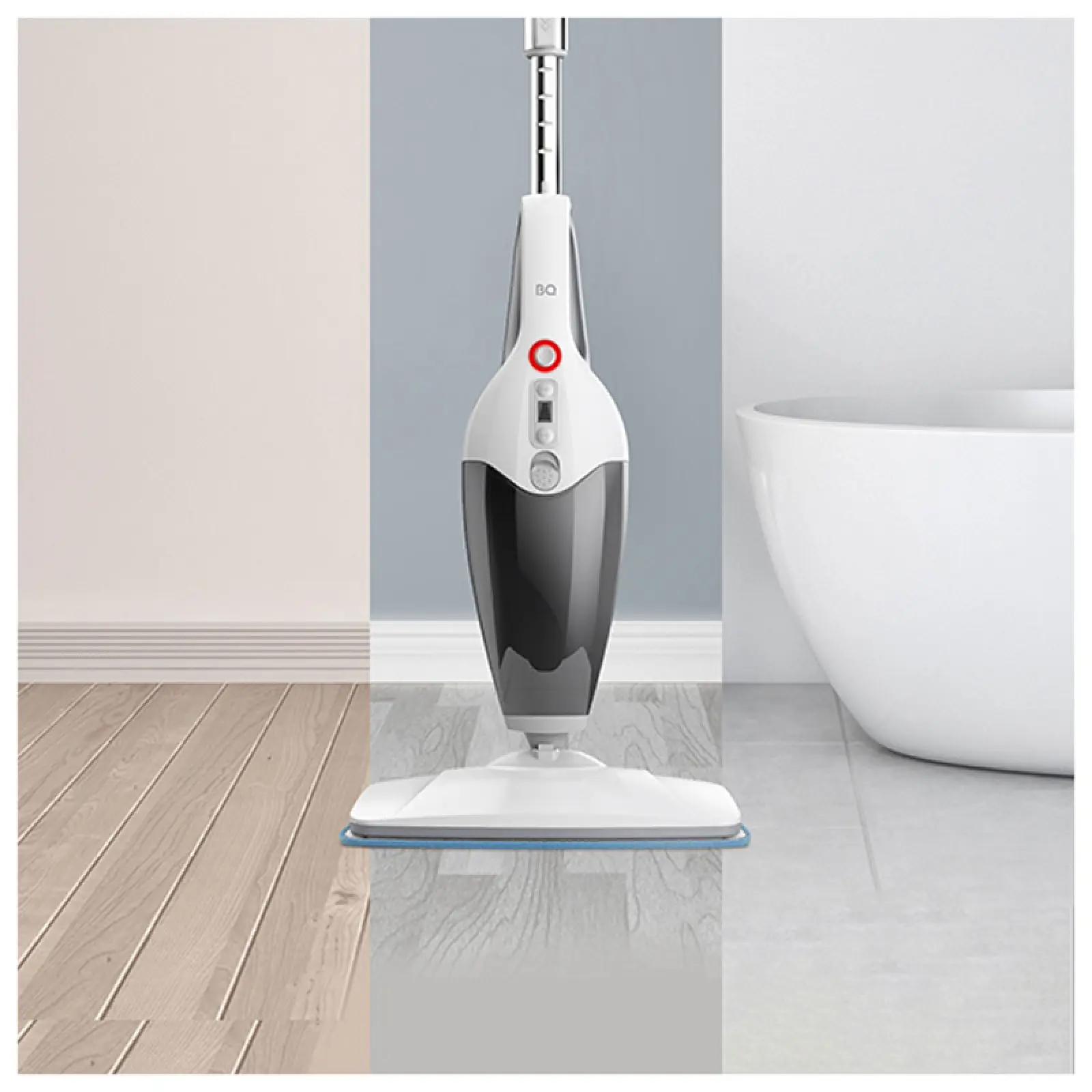 Паровая швабра BQ SM2009 White-gray