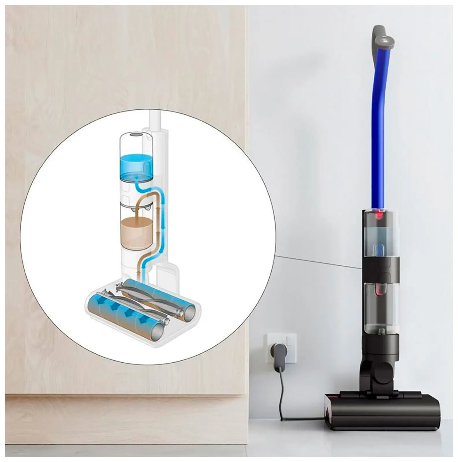 Пылесос вертикальный Dyson WashG1
