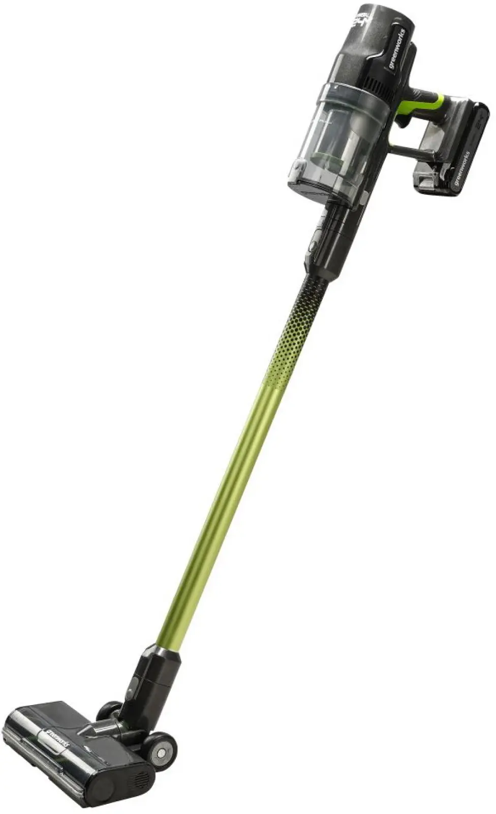 Пылесос вертикальный Greenworks 4700607UB, 24V, с 1хАКБ 4 Ач и ЗУ