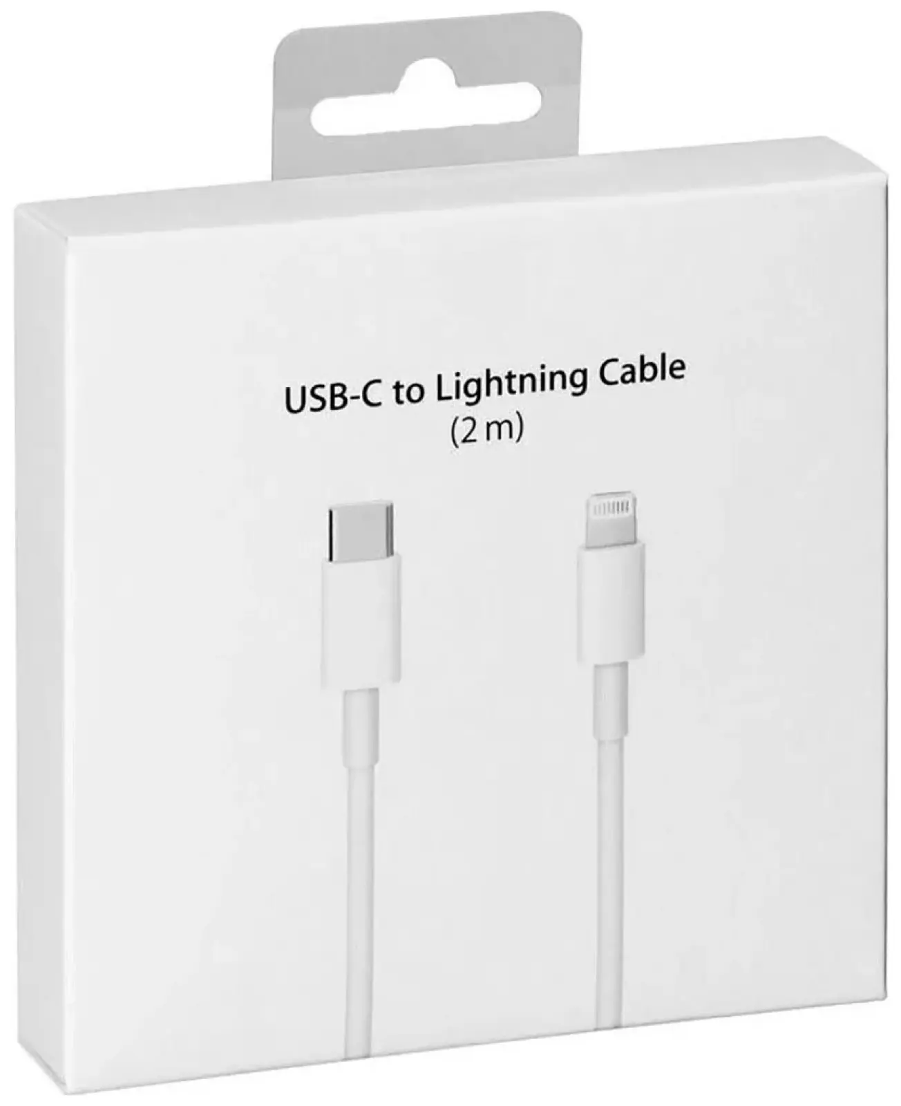 Кабель Apple USB-C to Lightning, 2 м, White