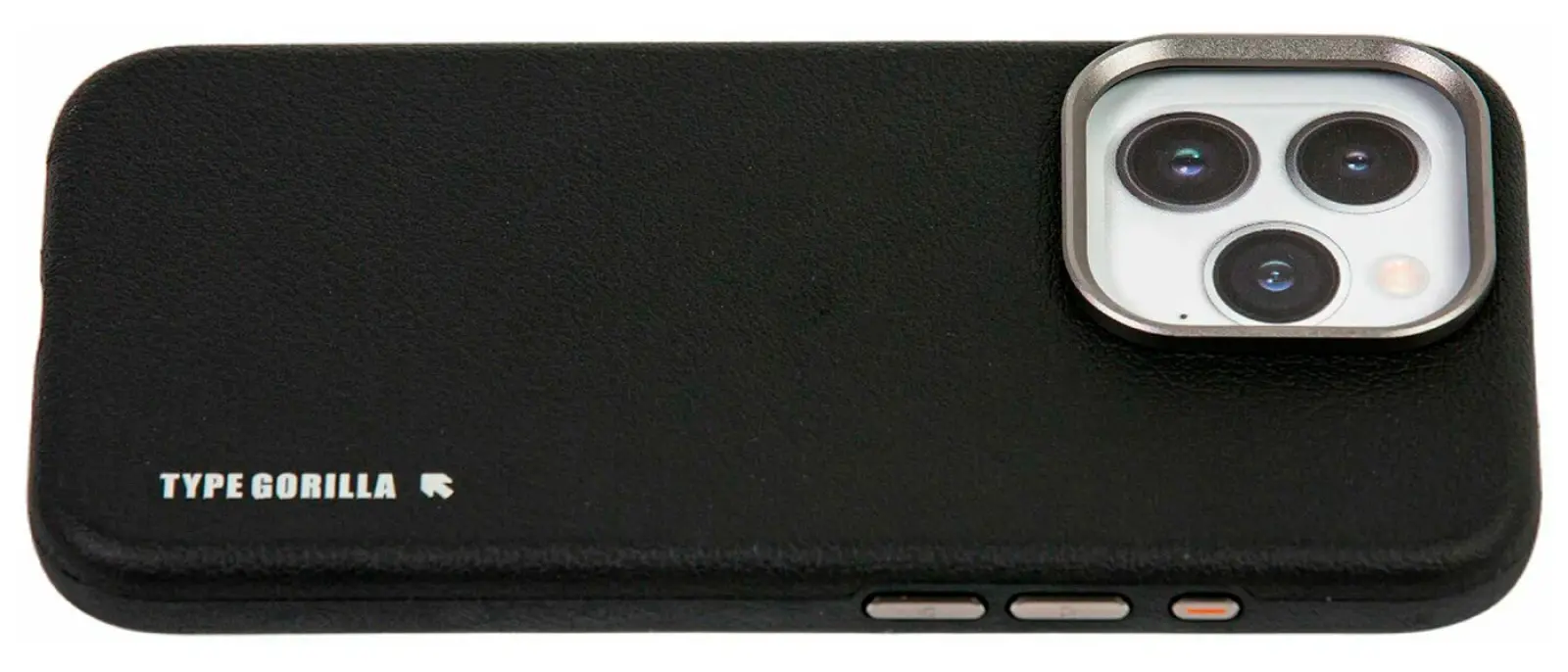 Чехол с магнитным покрытием Type Gorilla Premium Magnetic iPhone 15 Pro, Black Leather (BL-T52-iP15P-LTR-BK)
