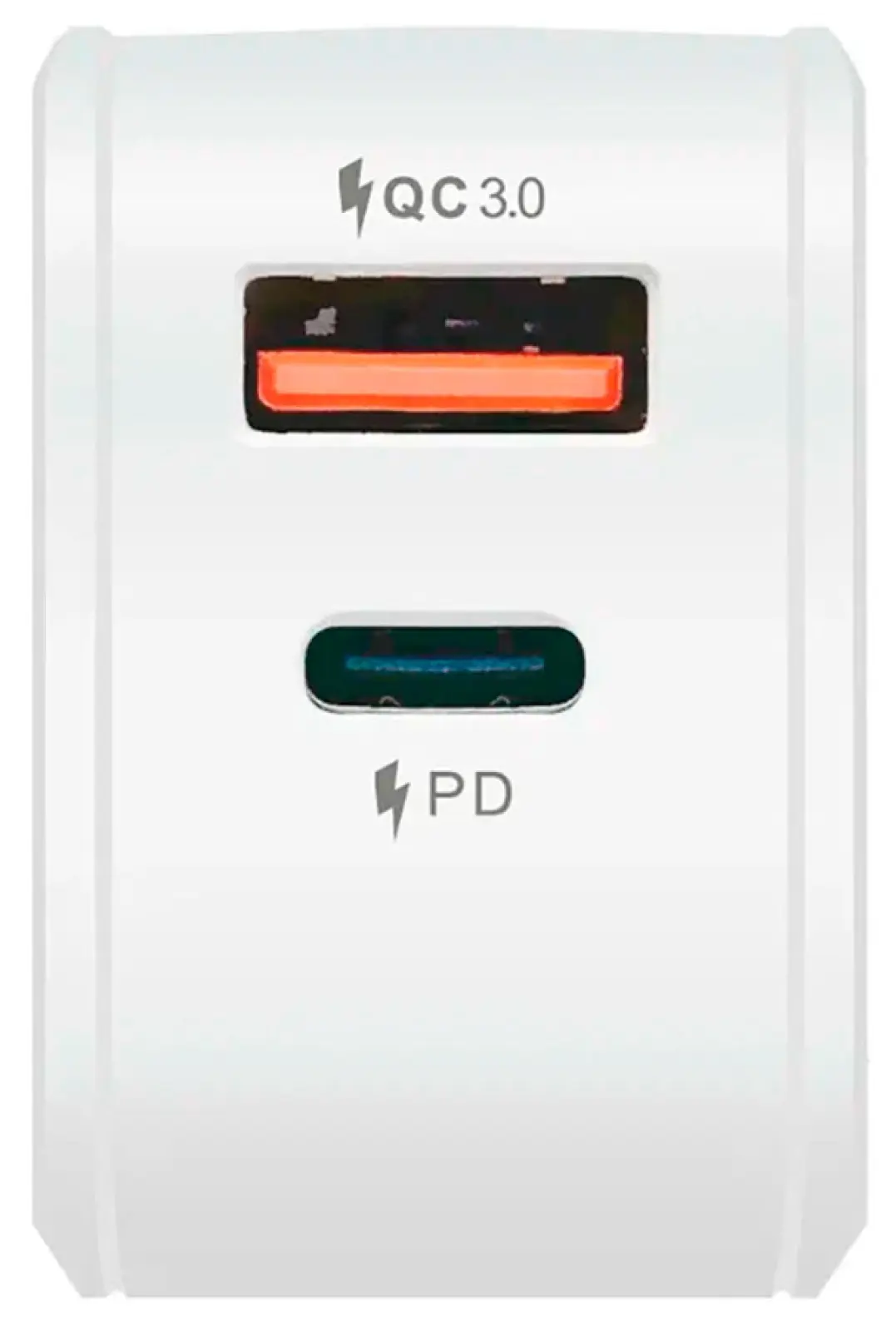 Сетевое зарядное устройство Avalonica AVA 1 х Type-C + 1 х USB-A, 20 Вт, QC 3.0, PD 3.0, AFC FCP SFCP, 3 A (AVA-WCH-008 White), белое