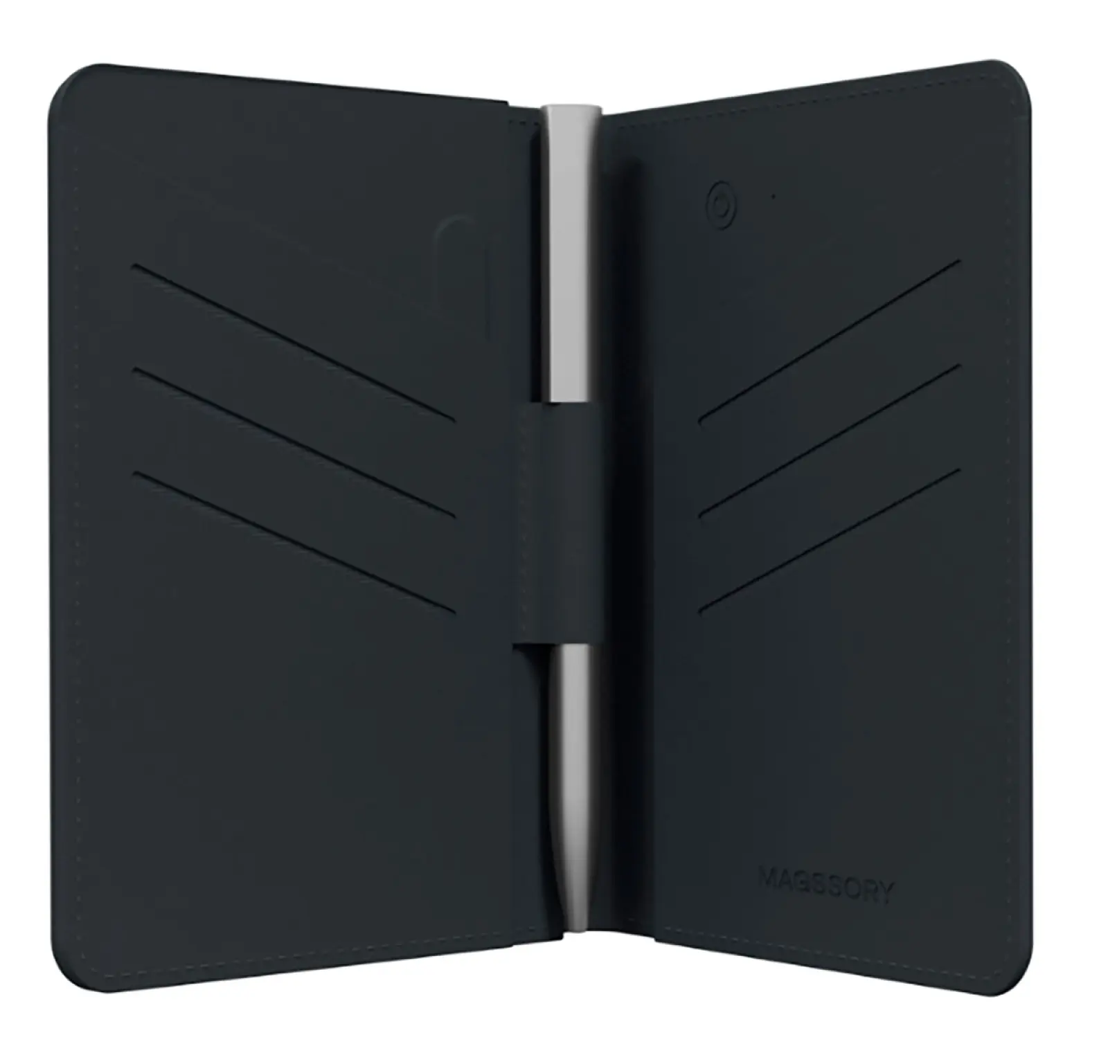 Обложка для паспорта с поддержкой Find My  Magssory Ultima Geo Passport Cover, midnight (ACL007)