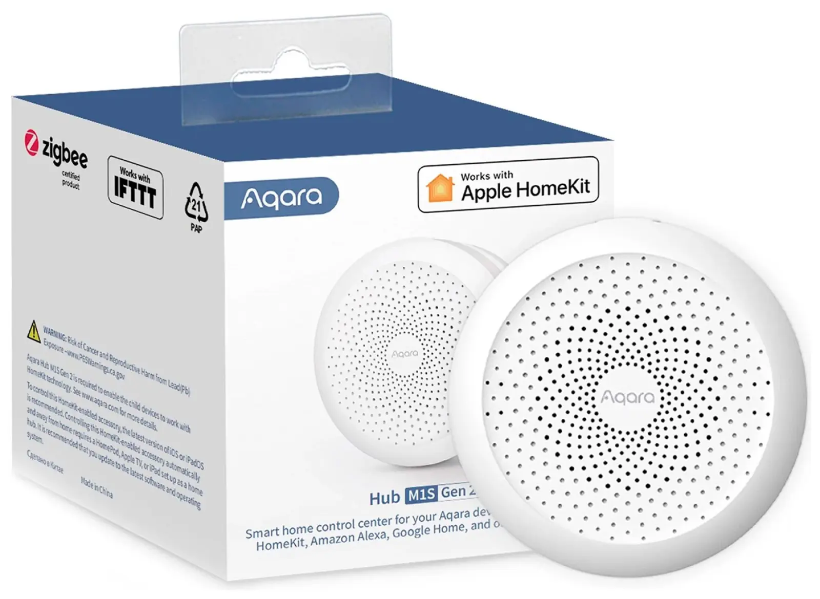 Центр управления умным домом Aqara HUB M1S GEN 2 EU VERSION HM1S-G02