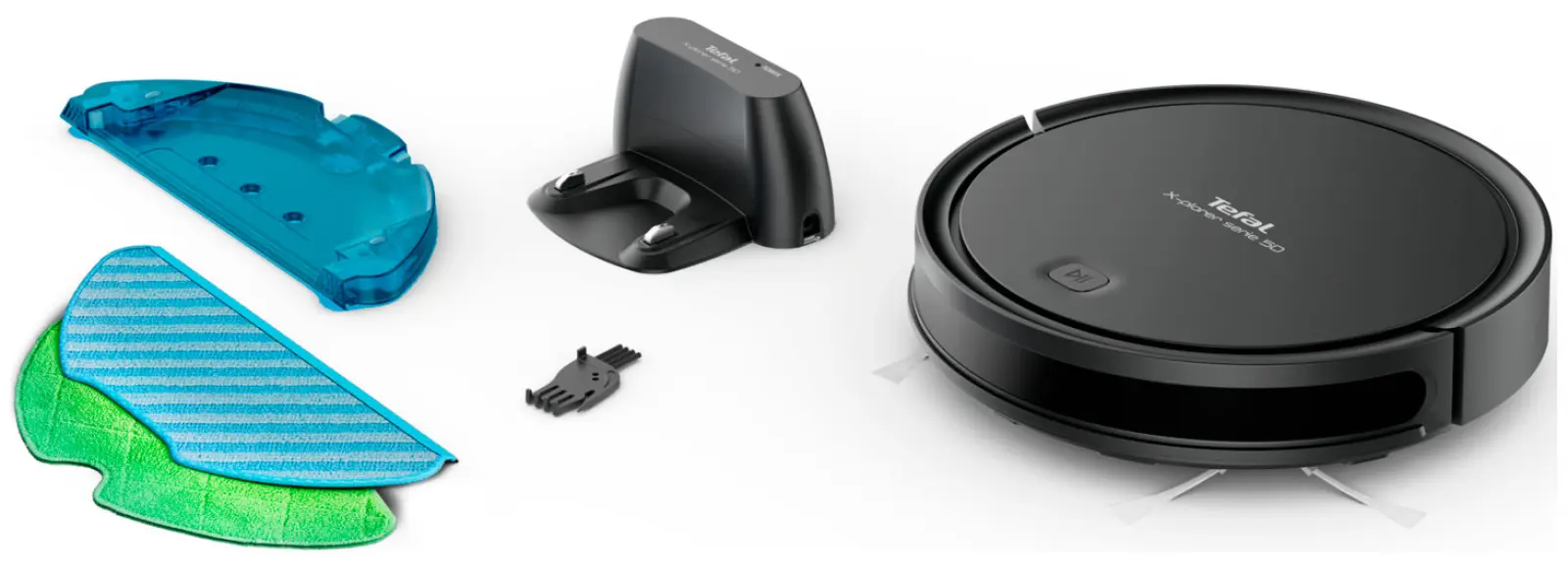 Робот-пылесос Tefal X-Plorer Serie 50 RG7365WH, черный