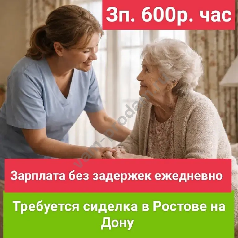 Требуется сиделка в Ростове на Дону