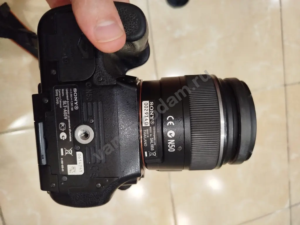 Зеркальный фотоаппарат Sony A65+ кит 18-55
