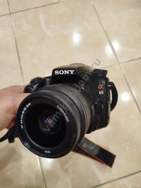 Зеркальный фотоаппарат Sony A65+ кит 18-55