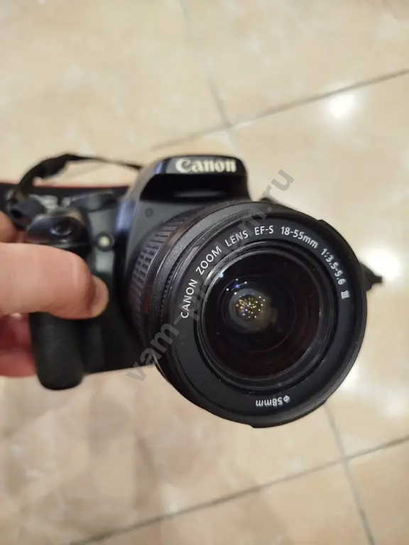 Зеркальный фотоаппарат Canon 450D + кит объектив 18-55