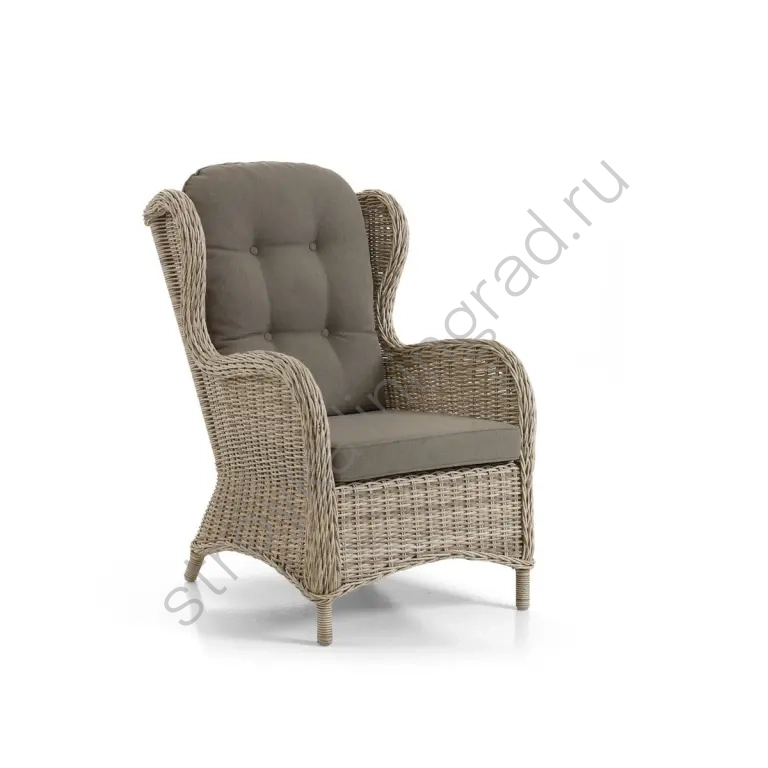 Кресло из плетеной мебели ПИЛЛАУ