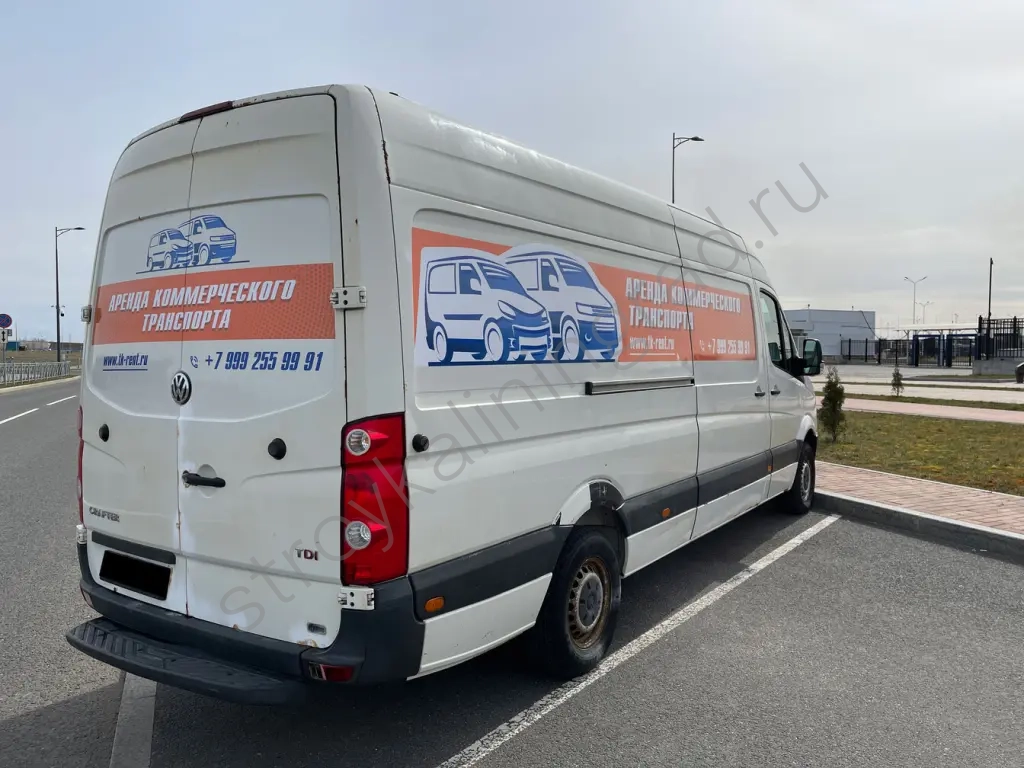Аренда автомобиля Volkswagen Сrafter