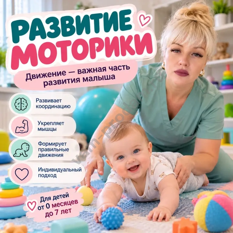 детский массаж выезд на дом, западный обход