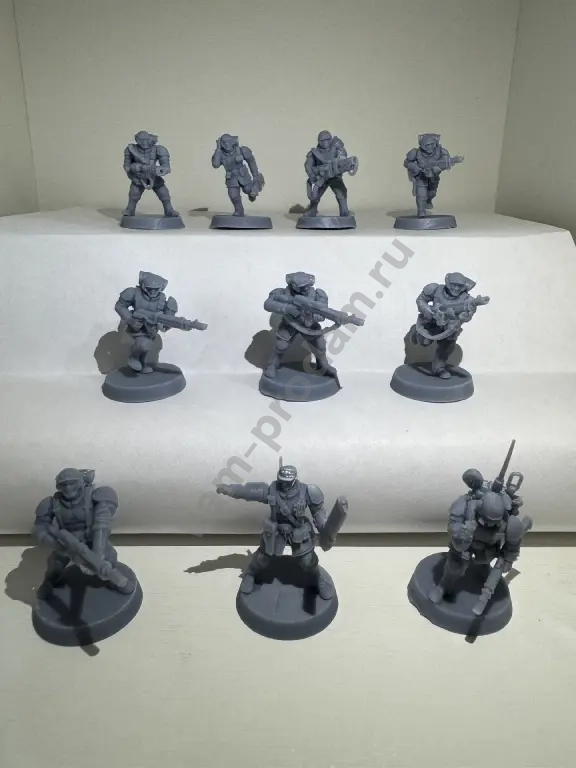 Warhammer 40000 Миниатюра Cadian Shock Troops