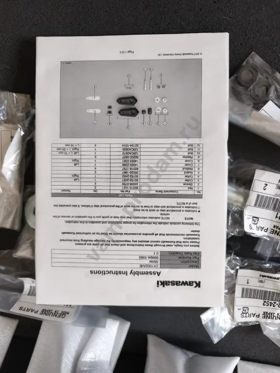 Подогрев ручек Kawasaki Z1000SX оригинал