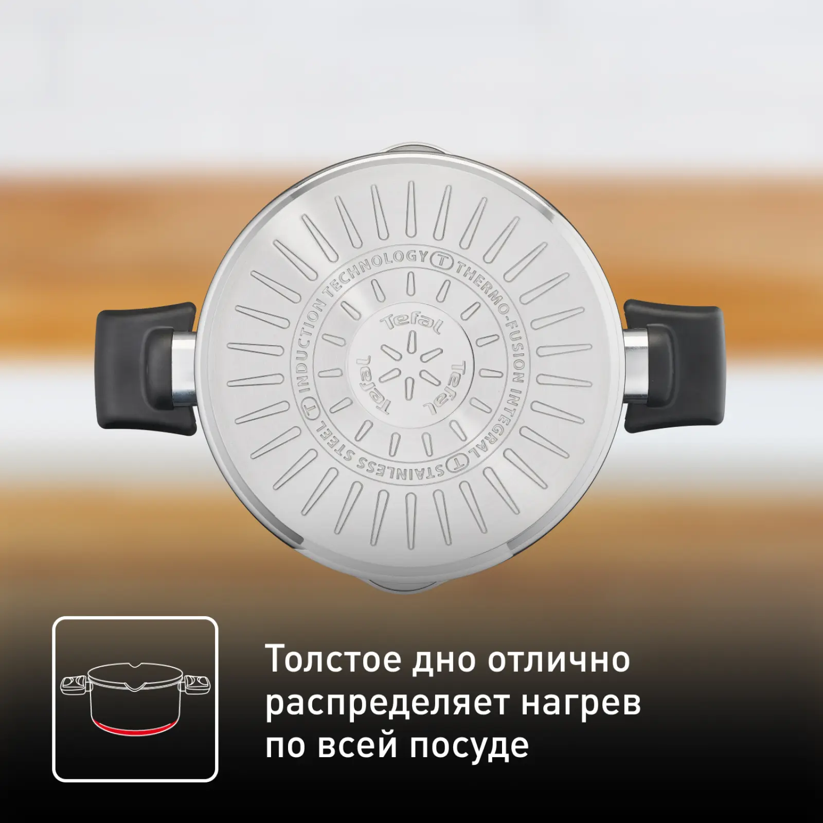 Cook&Clip  6 предметов 1,5/2,9/5л 16/20/24см G723S674
