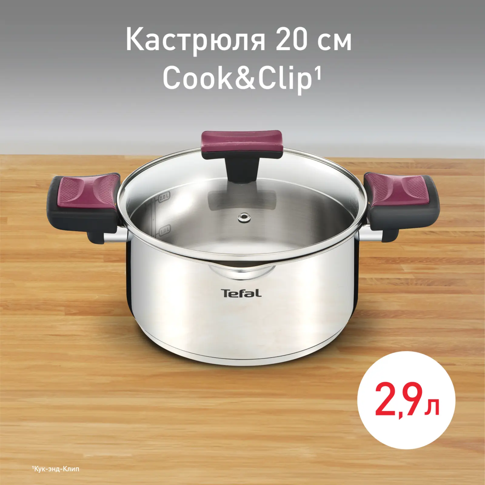 Cook&Clip 2.9л 20см G7234474