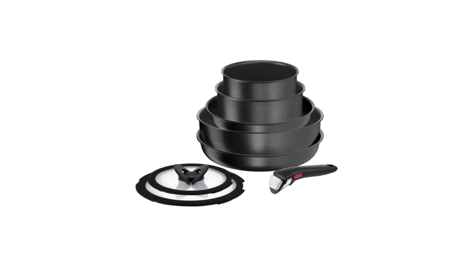 Ingenio Daily Chef Black 8 предметов 16/18/22/26/26 см L7629242