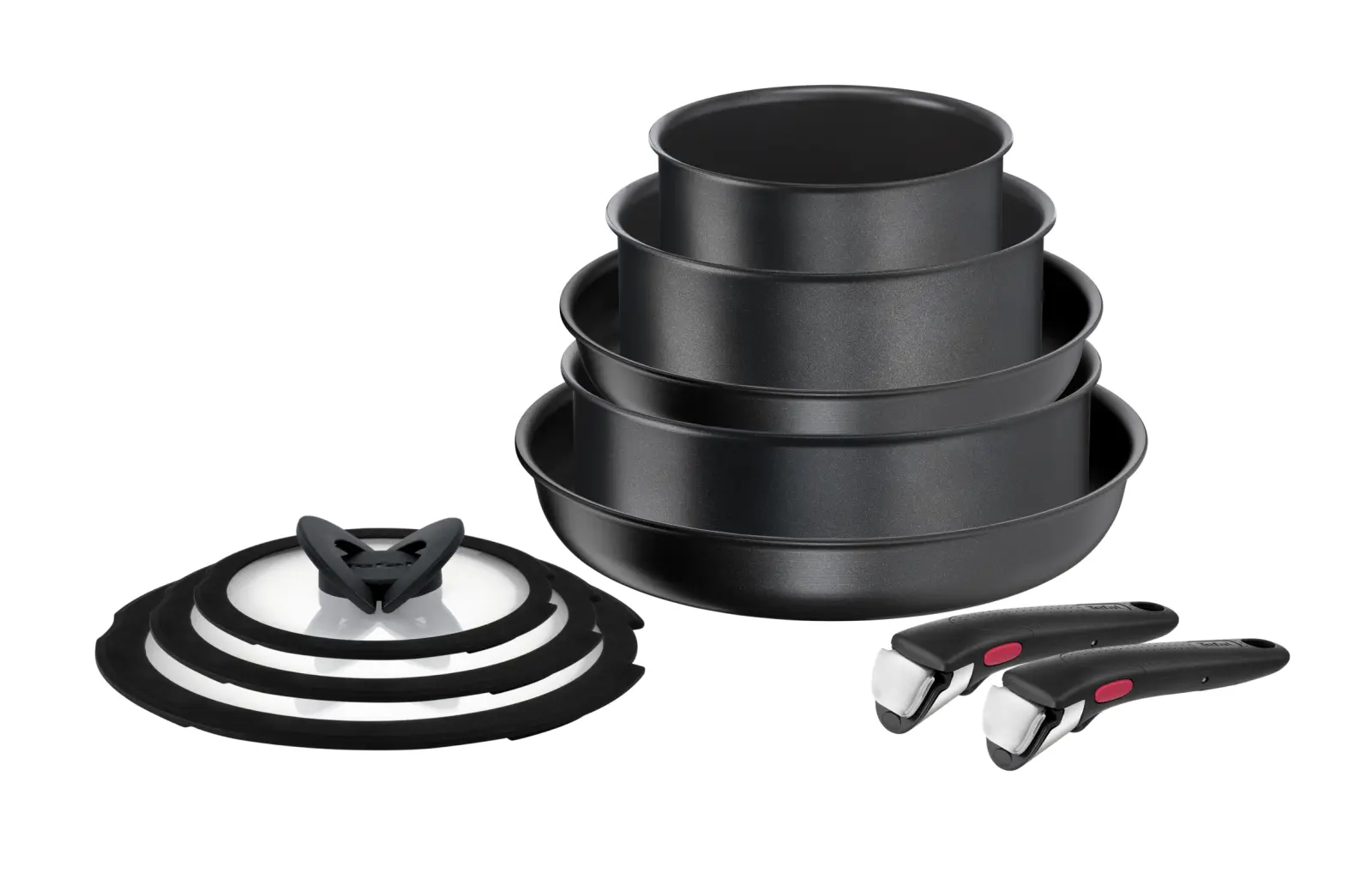 Ingenio Daily Chef Black 10 предметов 16/20/24/24/28 см L7629142