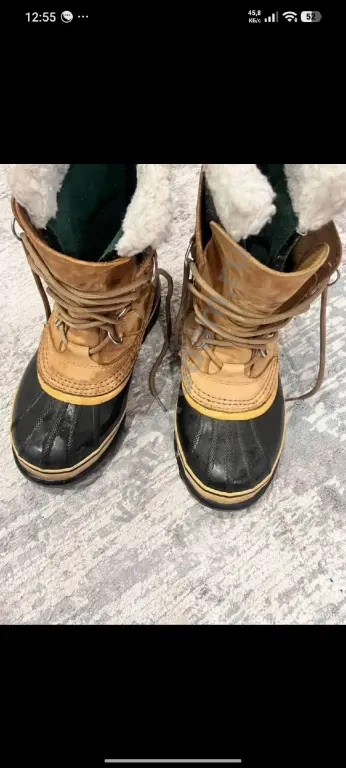 Женские ботинки зимние Sorel Caribou WP