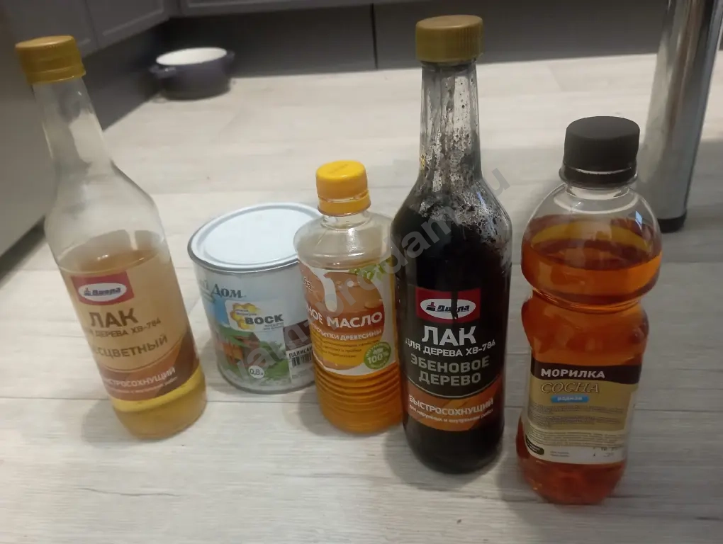 Средства для обработки дерева