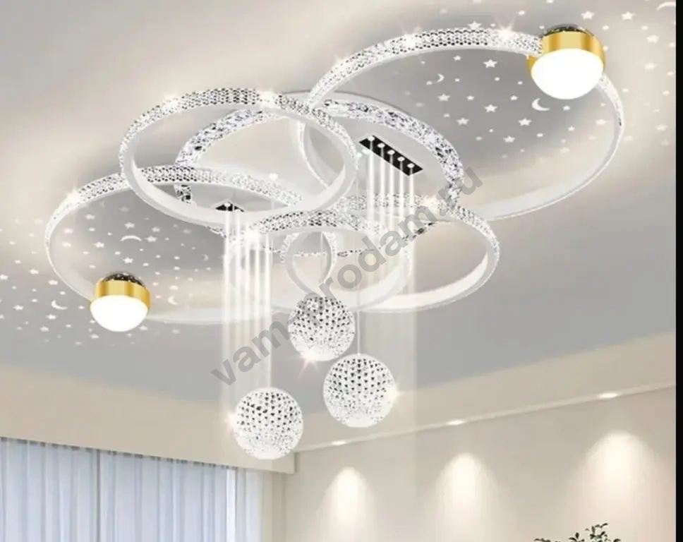 Люстра led