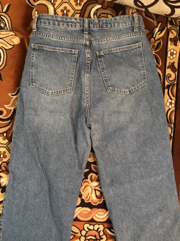 Джинсы IN JEANS, высокая посадка, светло-голубые, размер EUR 36 / RUS 42