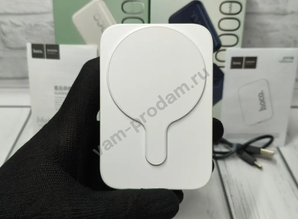 Повербанки Магнитные MagSafe для Айфона и Андроид, 10000мАч. Оригинал, Новые