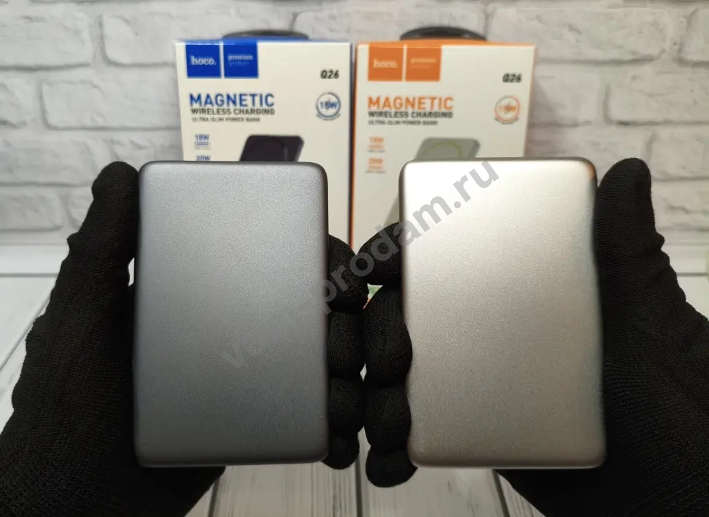Беспроводные Повербанки MagSafe для Айфона и Андроид, 5000 mAh. Оригинал, Новые