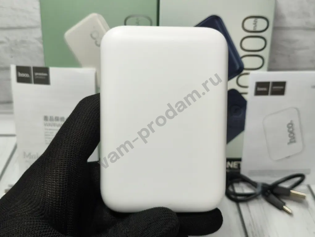 Повербанки Магнитные MagSafe для Айфона и Андроид, 10000мАч. Оригинал, Новые