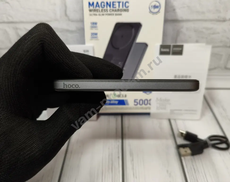 Беспроводные Повербанки MagSafe для Айфона и Андроид, 5000 mAh. Оригинал, Новые