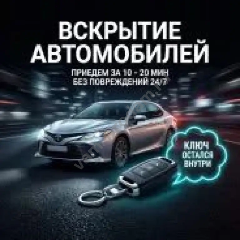вскрытие авто