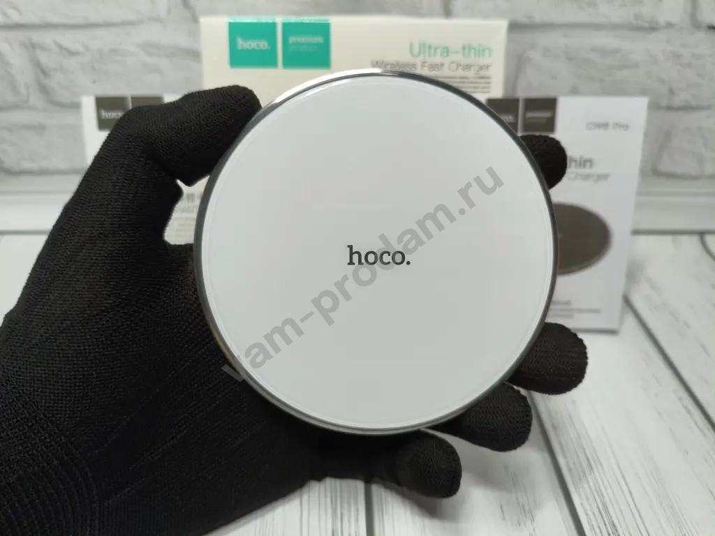 Беспроводная Зарядка для Айфона и Андроид Hoco 15W