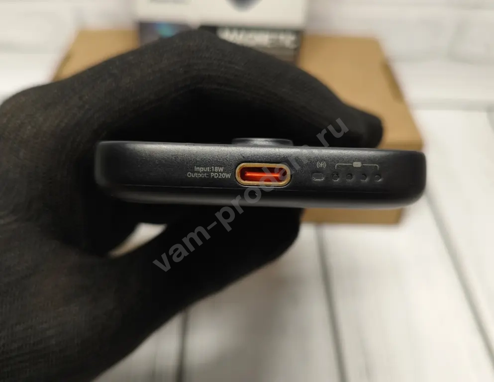 Повербанки MagSafe Беспроводные 5000 и 10000мАч, 20W Тонкие