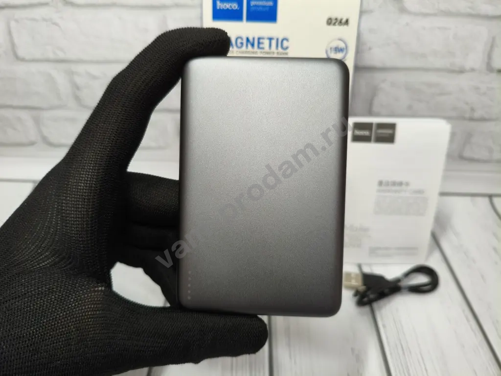 Повербанки MagSafe для Айфона и Андроид, 10000мАч. Оригинал, Новые