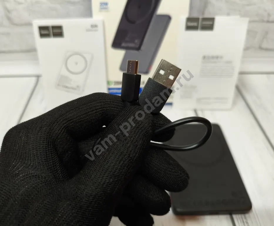 Беспроводные Повербанки MagSafe для Айфона и Андроид, 5000 mAh. Оригинал, Новые